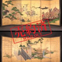 【売約済】源氏物語図屏風 六曲一双 江戸前期