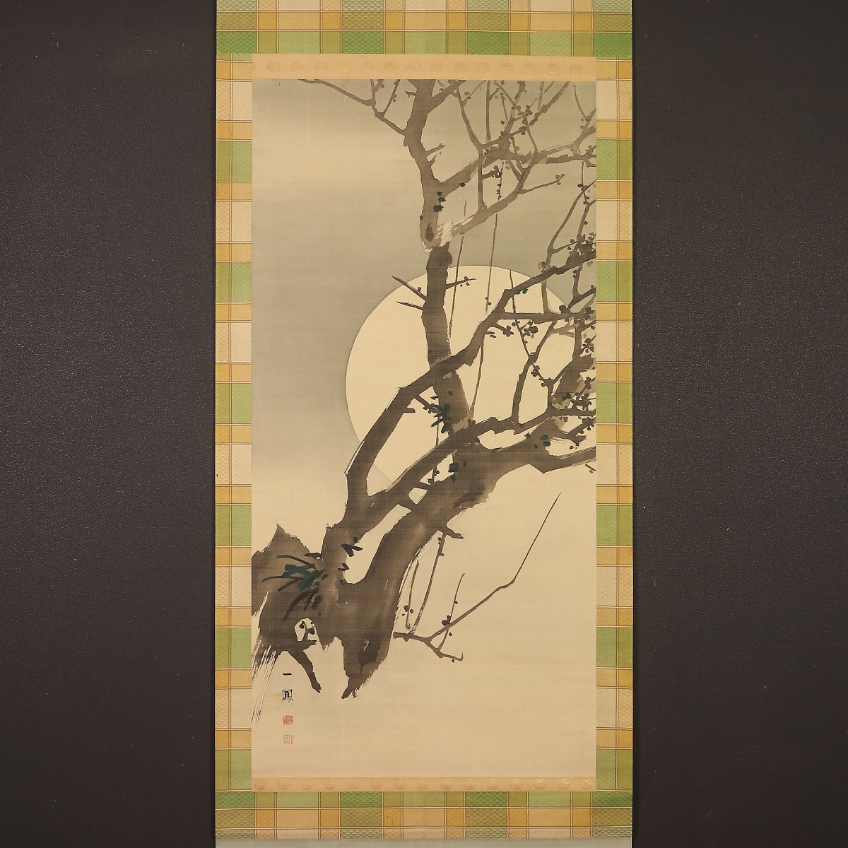 【模写】森寛斎　美人画　掛軸　桐箱付き　掛け軸　骨董品 模写】森寛斎 美人画 掛軸 桐箱付き 掛け軸 骨董品 - メルカリ