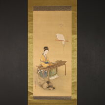 ＜鈴木淡園＞楊貴妃図