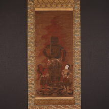 掛軸 仏画 不動三尊像（HP1212）