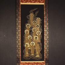 仏画 十三仏図 本金西陣織 中国