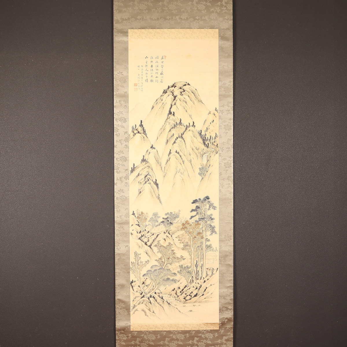 松木淡々・掛け軸『吉野山画賛』 松木淡々・掛け軸『吉野山画賛』 【公式通販】