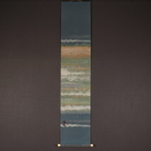 掛軸＜龍村晋＞洗雲亭錦色紙掛「洗雲錦」（HP1498)