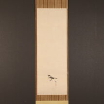 掛軸＜上田耕甫＞雀図（HP1608)