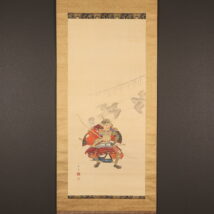 掛軸＜西山完瑛＞源義家軍装図（HP1694)